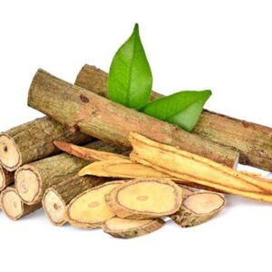 Licorice: Herbal remedy for ulcers, cough, and calming effects; widely used in traditional medicine